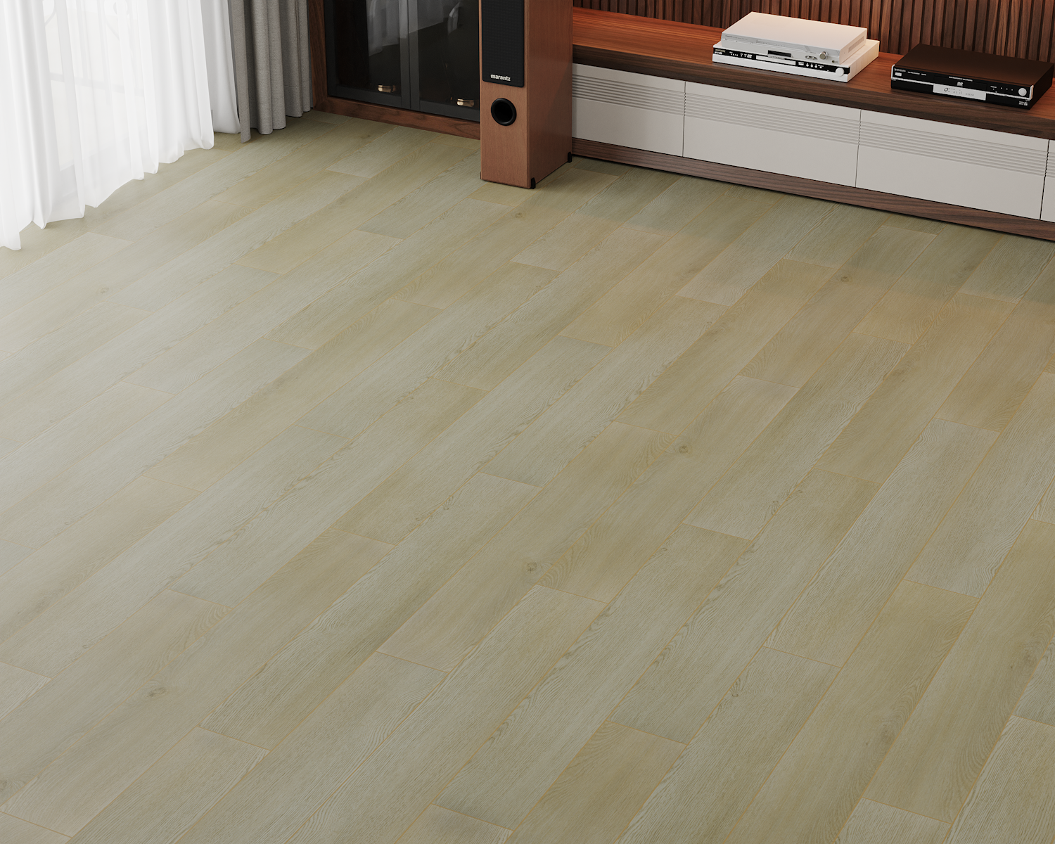 Кварцвиниловый SPC ламинат Art East Artek Дуб Сибирский 22-ART 1200×182×4,5 фото в интерьере